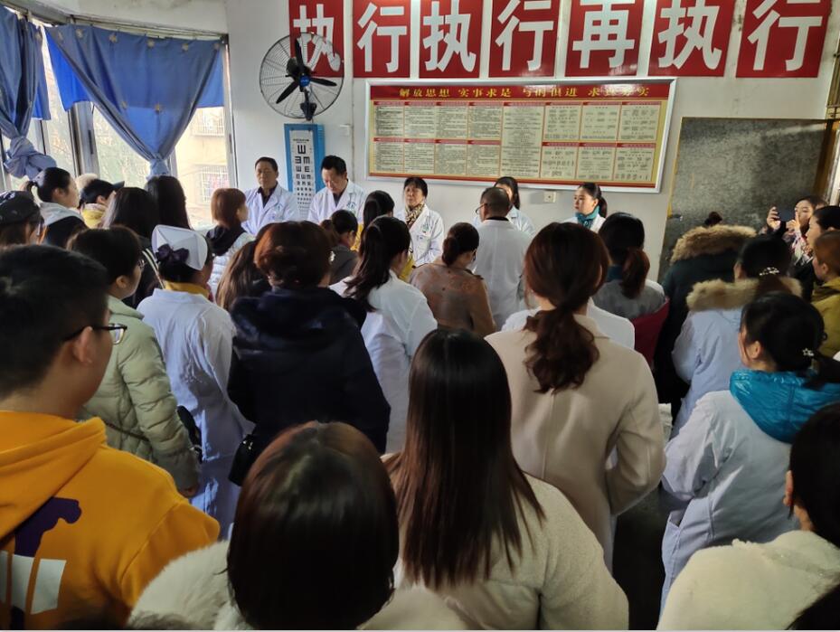 涟源市民盟医院在全院开展流感防控知识培训